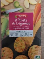 8 palets de légumes