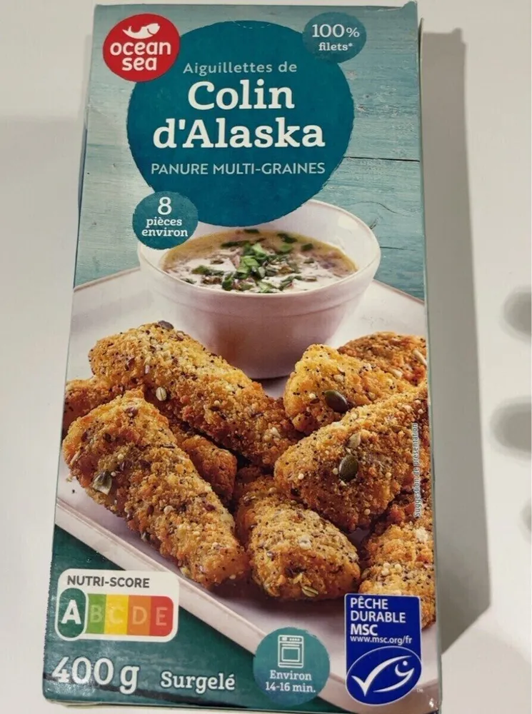Aiguillettes de colin d’Alaska