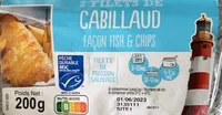 Cabillaud Façon Fish and Chips