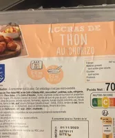 Accras de thon au chorizo