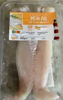 Filet de merlan sans peau et sans arêtes