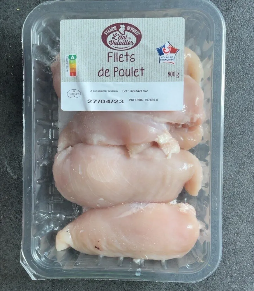 Filets de poulet