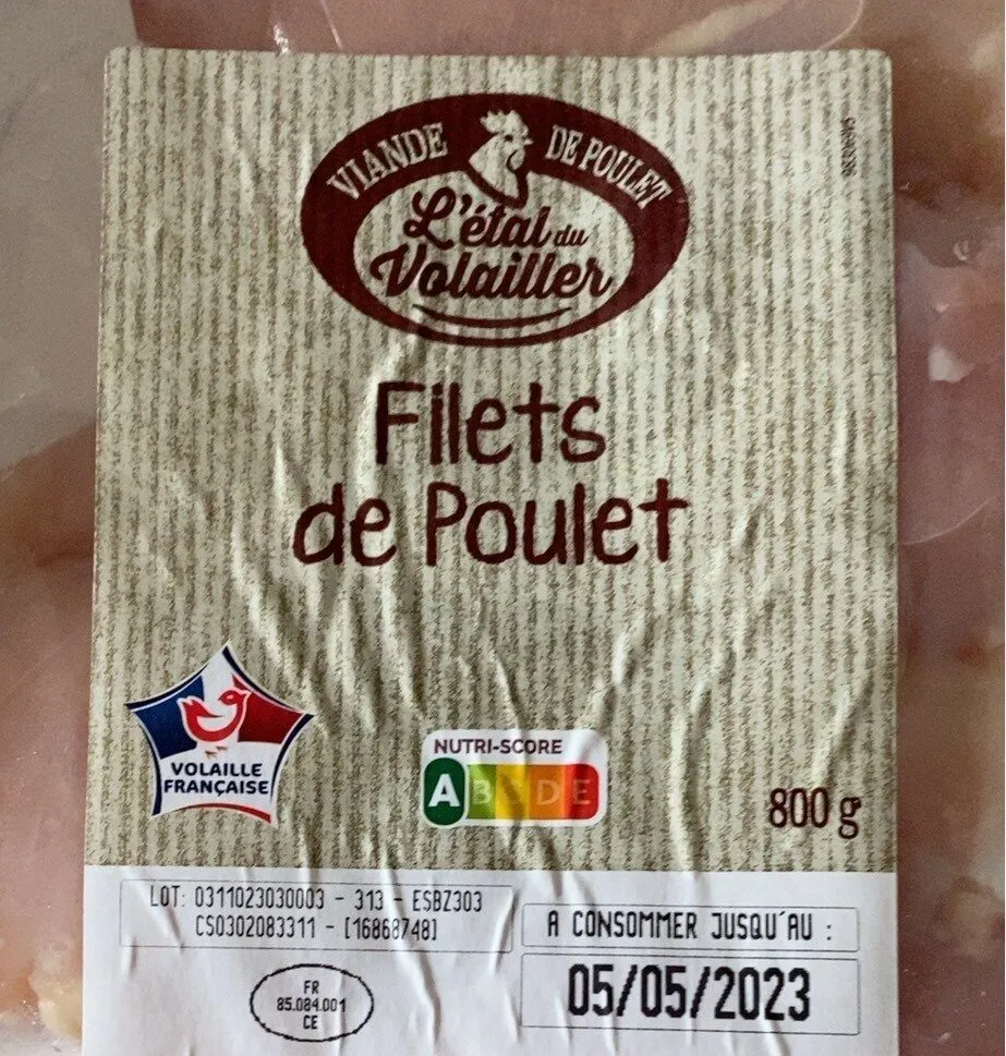 Filets de poulet