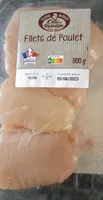 Filets de poulet blanc