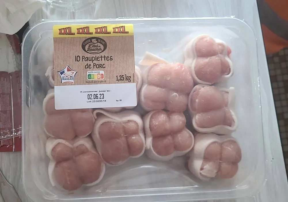 10 Paupiettes de Porc