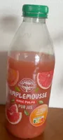 Pamplemousse pur jus avec pulpe
