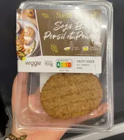 Steak soja blé persil et poivre