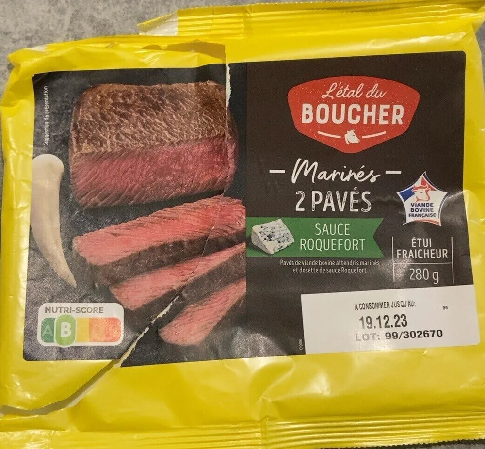 Pavés marinés