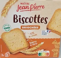Biscottes briochées