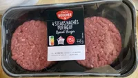 Steaks hachés pur bœuf Spécial burger