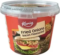 Fried onions with bacon flavour