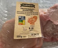 Escalope de poitrine de dinde