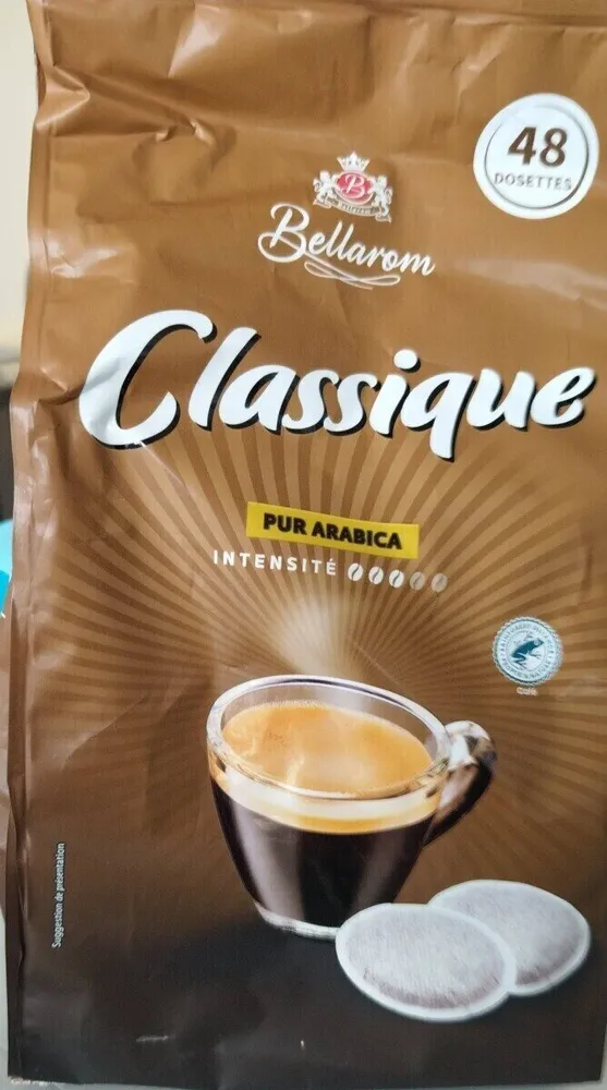 48 Dosettes de café classique pur arabica