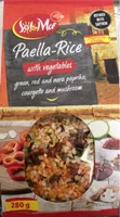 Paella-rice with vegetables