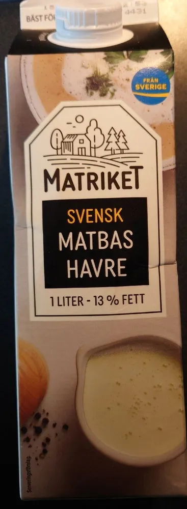Svensk Matbas Havre