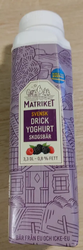 Drickyougurt Skogsbär