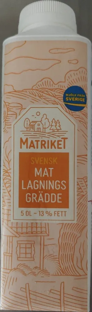Matlagningsgrädde