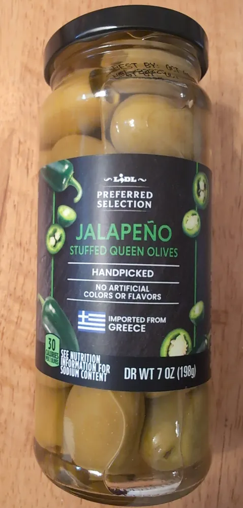 Jalapeño Stuffed Olives