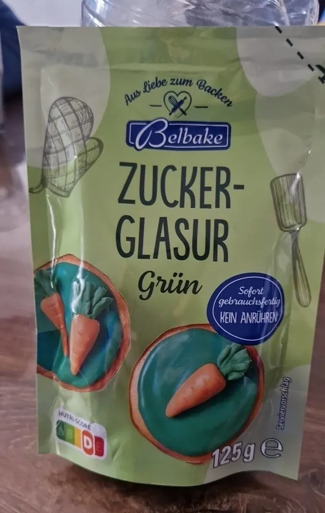 Zuckerglasur grün