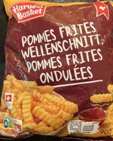 Pommes Frites Wellenschnitt