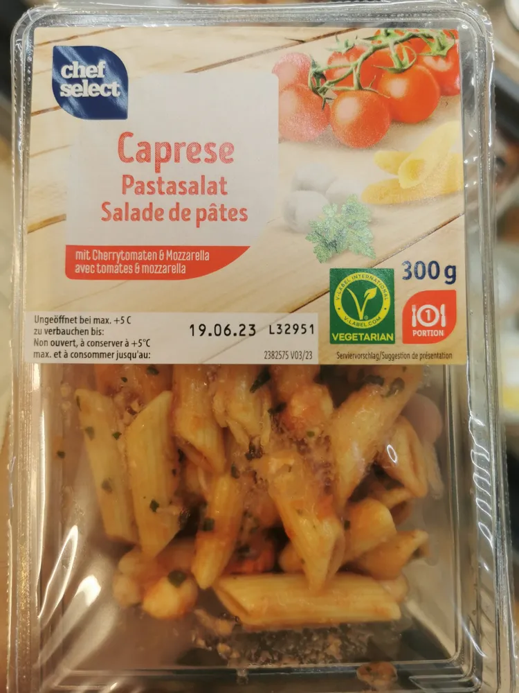 Pate tomate mozza