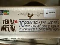 10 Schweizer Freilandeier