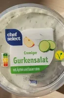 Cremiger Gurkensalat