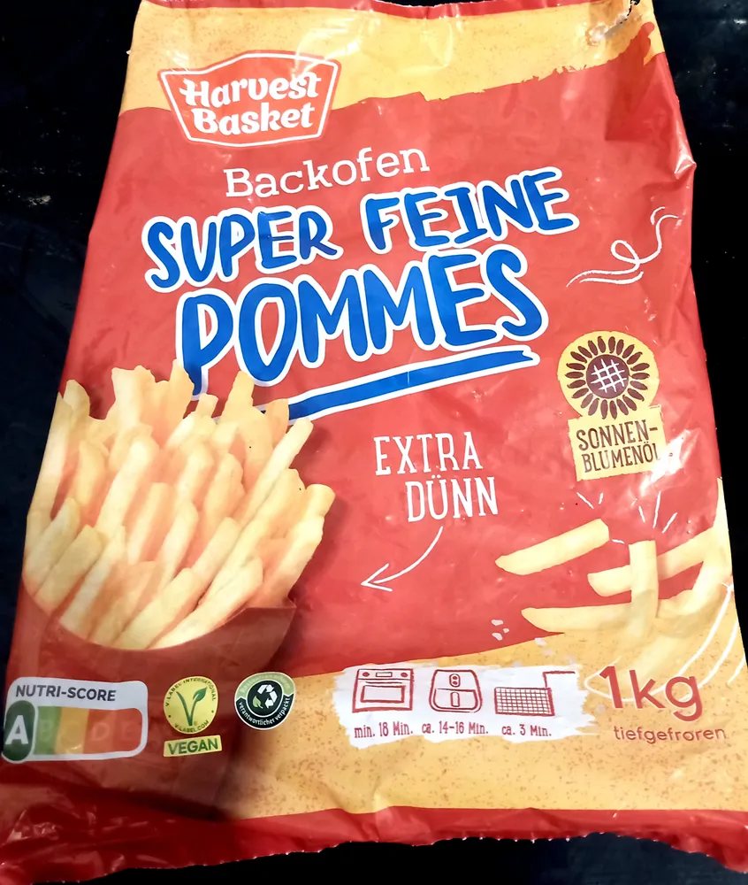 TK Pommes Frites Extra Fein