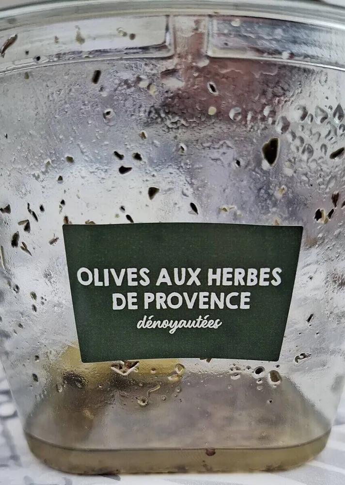 Olives aux herbes de Provence