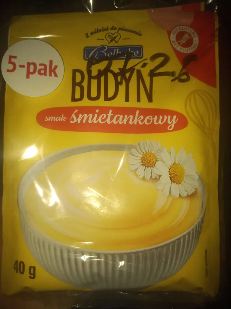 Budyń śmietankowy