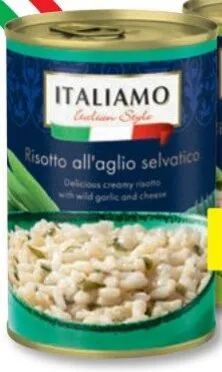 Risotto all'aglio selvatico