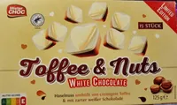 Toffee & Nuts white chocolate