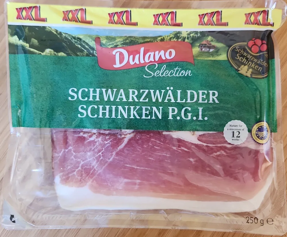 Jambon de porc fumé