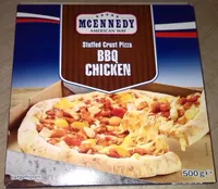 Stuffed Crust Pizza BBQ Chicken