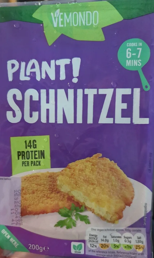 veganes Schnitzel paniert