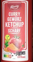 Curry Gewürzketchup, scharf