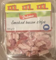 Smoked bacon strips