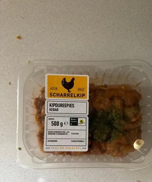 Kipdijreepjes Kebab