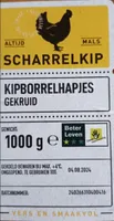 ALTIJD MALS SCHARRELKIP KIPBORRELHAPJES GEKRUID GE