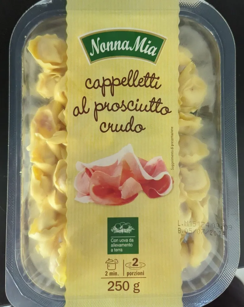 Cappelletti al prosciutto crudo