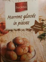 Marrons glacés in pieces