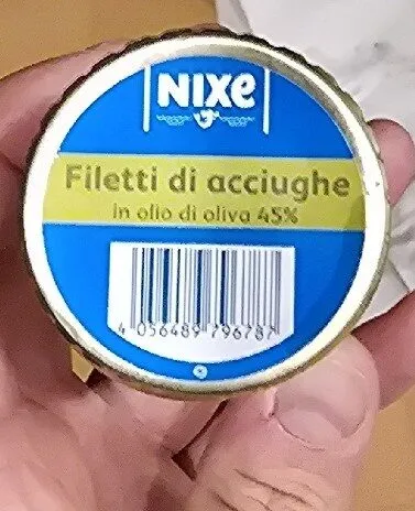 Filetti di acciughe in olio di oliva 45%