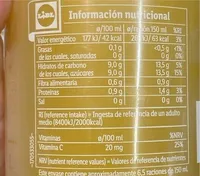 Zumo de Naranja  con Pulpa exprimido