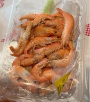 Crevettes entières cuites