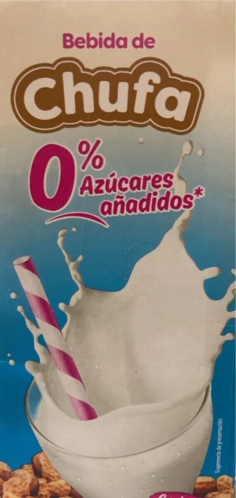 Bebida de chufa 0%