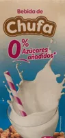 Bebida de chufa 0%