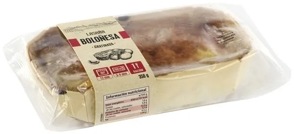Lasaña Boloñesa Gratinada