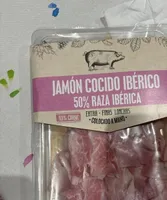 Jamón cocido ibérico 50% rada ibérica