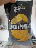 Patatas fritas sabor limón y pimienta
