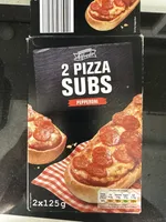 2 Pizza Subs